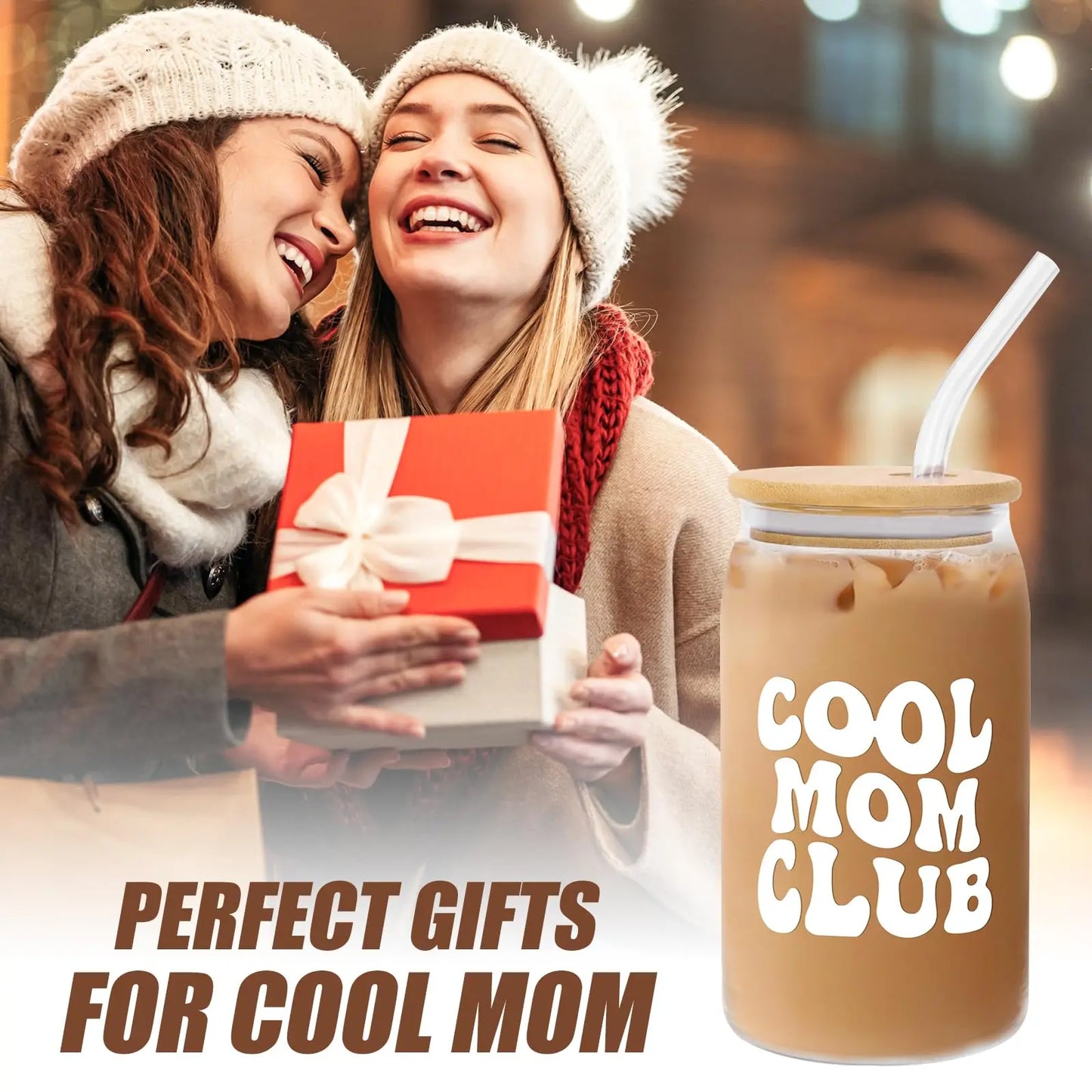 Mothers Day Gifts for Mom from Daughter Son, Unique Gifts Ideas for Women Mama Stepmom Mother In Law, Personalized Anniversary Birthday Mothers Day Presents for Wife from Husband - Can Glass 16OZ FUTURE ENDEAVORS