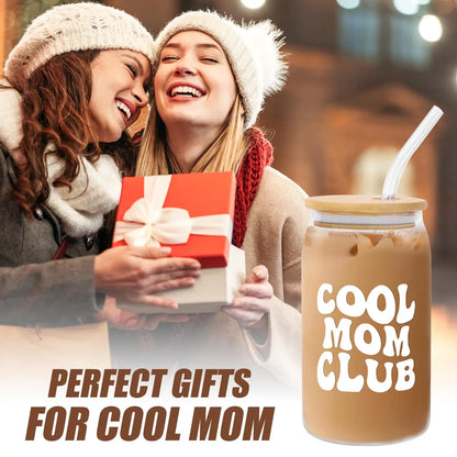 Mothers Day Gifts for Mom from Daughter Son, Unique Gifts Ideas for Women Mama Stepmom Mother In Law, Personalized Anniversary Birthday Mothers Day Presents for Wife from Husband - Can Glass 16OZ FUTURE ENDEAVORS